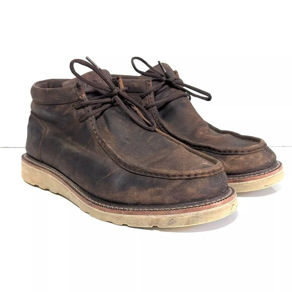 Mens Ariat Recon Country Distressed Brown Ankle Boots 10038394 Size 12D - Picture 1 of 11
